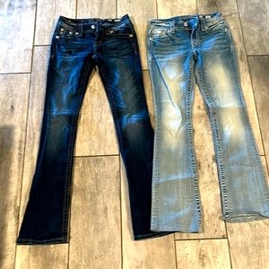 2 Pair of Miss Me Jeans